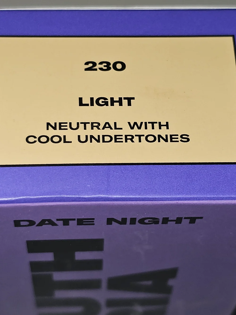 Youthforia Date Night Skin Tint Serum Foundation In Light W/Cool Unertones
